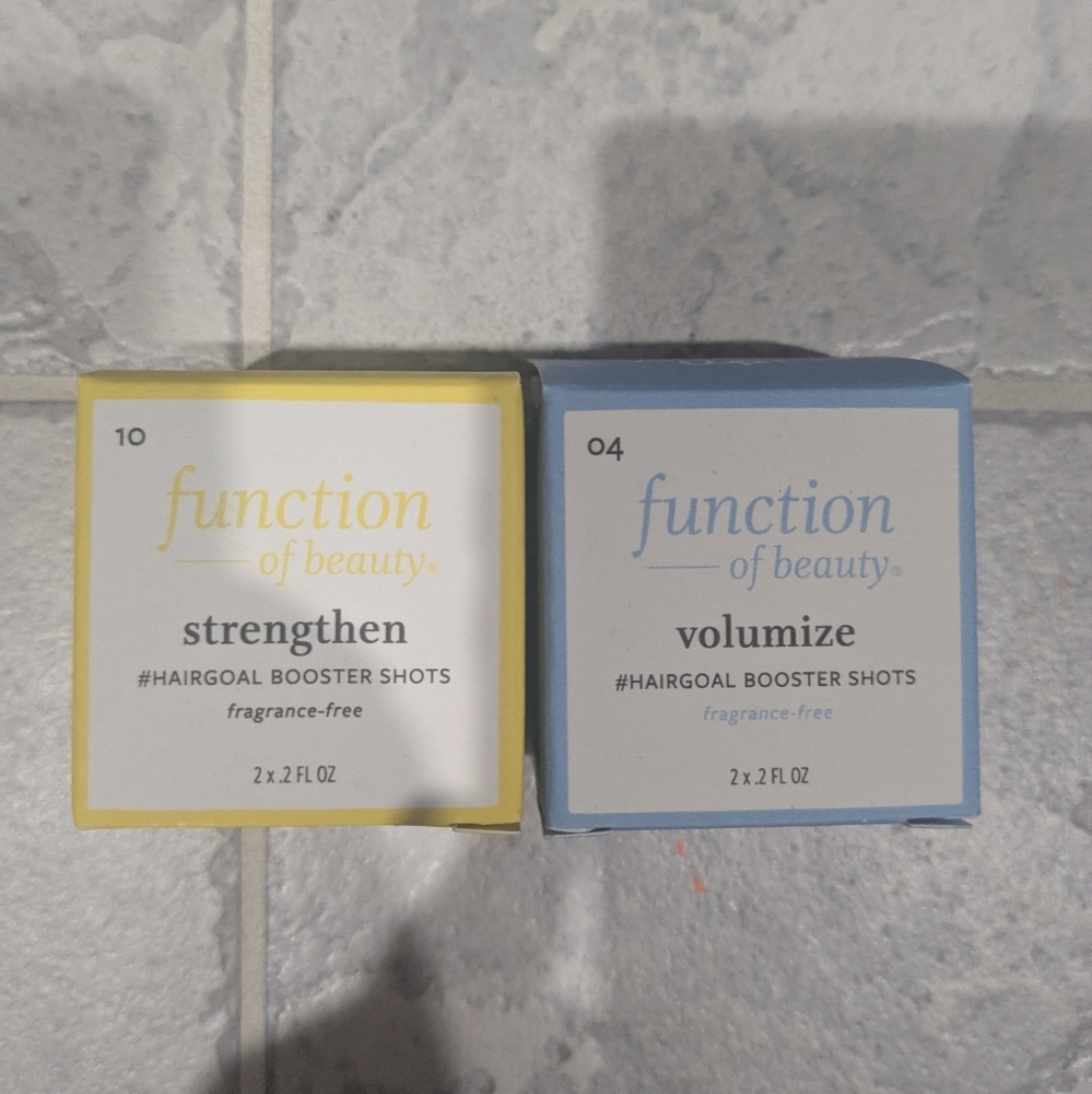 Function of Beauty Hair Booster Shots Set